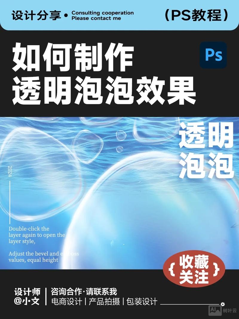 ps如何做泡泡视频教程