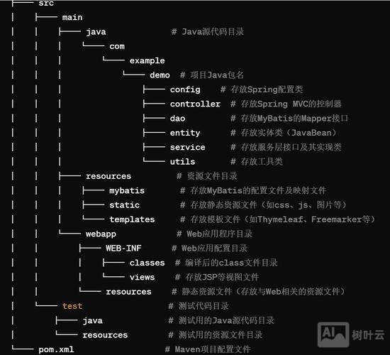 网站目录结构搭建
