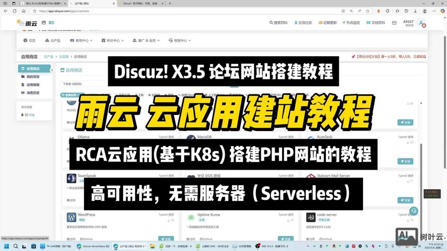 云平台搭建软件