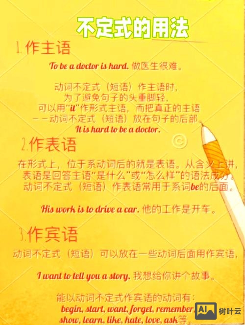外国人如何理解不定式