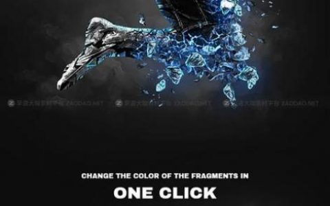 ps如何做酷炫黑效果，PS如何做出酷炫黑色效果？