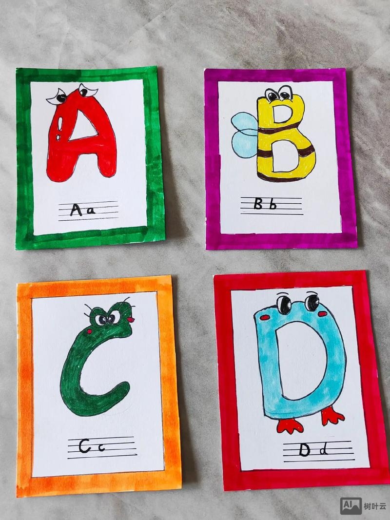 如何设计生动大写字母