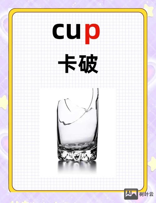 如何讲解cup单词给小学生