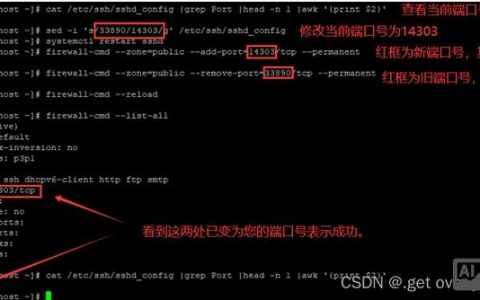 如何修改远程服务器端口，远程服务器端口修改后如何验证连通性？