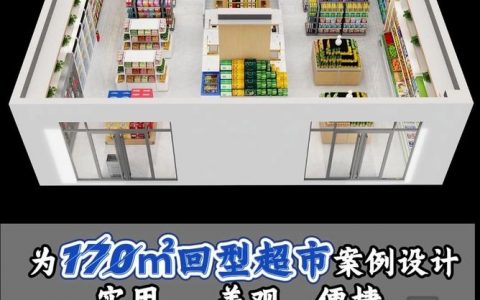 超市店铺格局是l型如何布置，L型超市店铺布局如何高效利用空间？