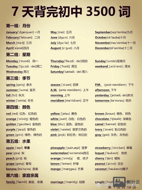 初中语文如何积累词汇量