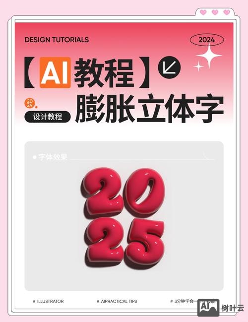 ai如何做字体效果图