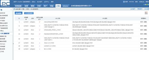 phpcms v9 如何生成静态页