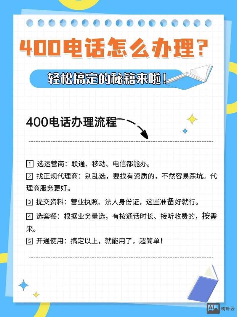 如何开通400电话