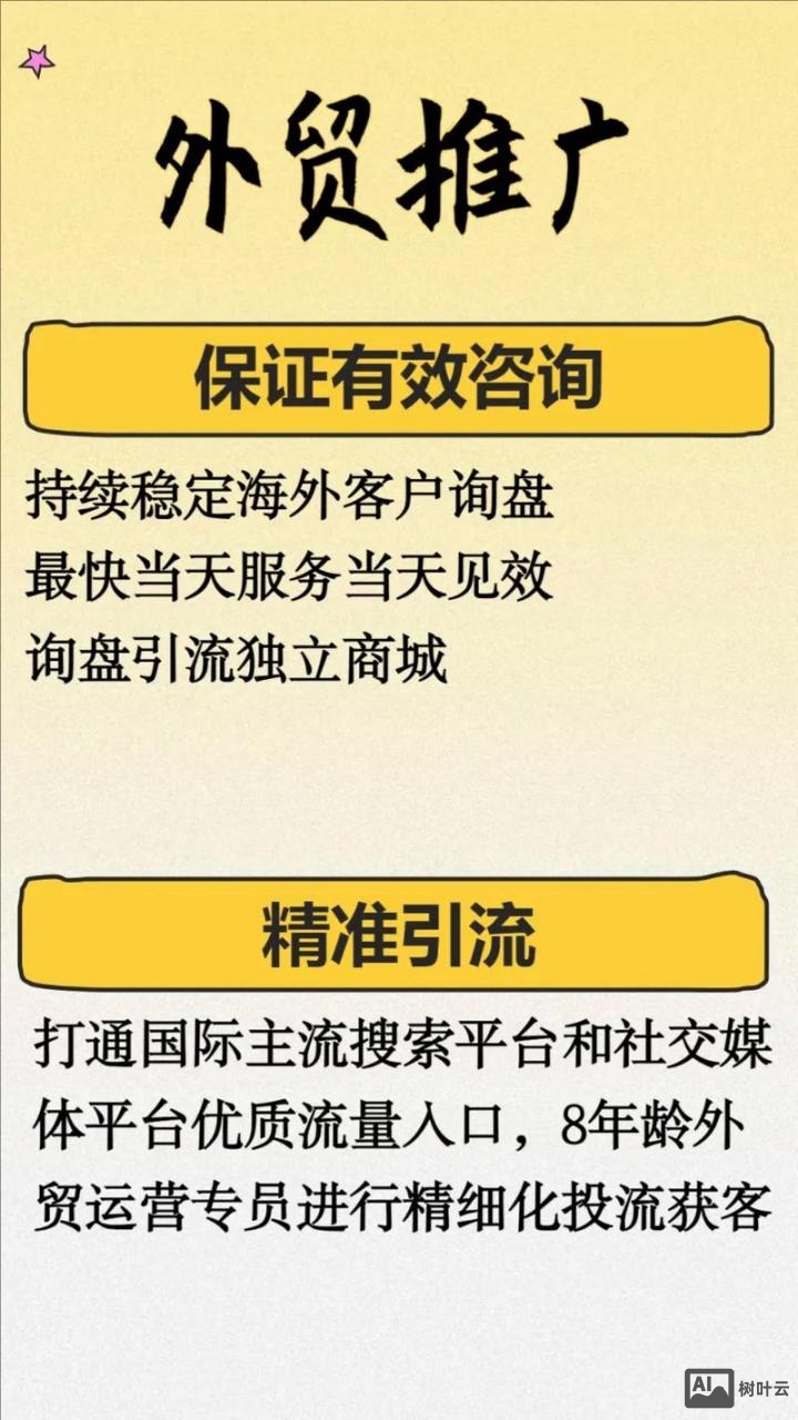 外贸网站如何推广