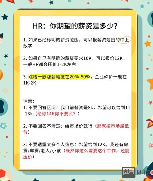 怎么和招聘人员谈薪水