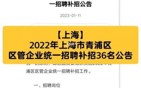 上海有什么公司招聘吗，上海有哪些公司在招人？
