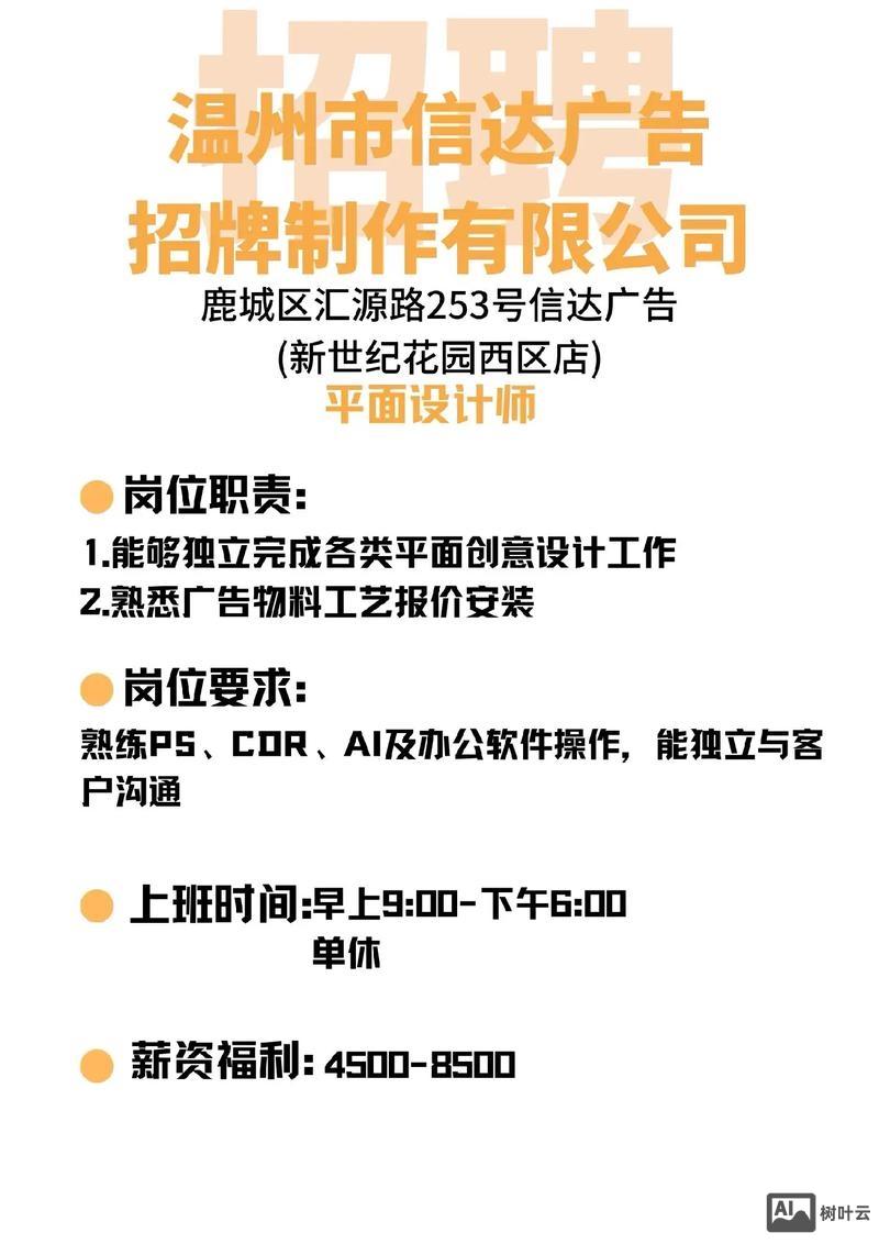 招聘广告怎么制作软件