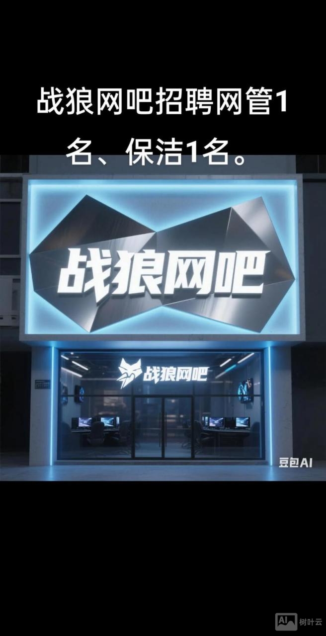 网吧网管招聘怎么写