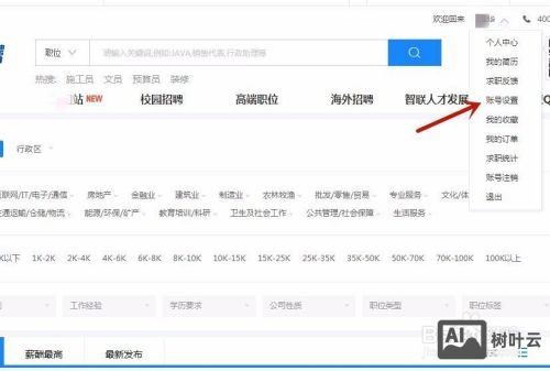 智联招聘怎么选择简历