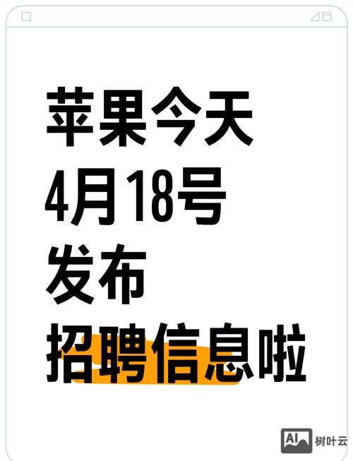 苹果招聘要求是什么