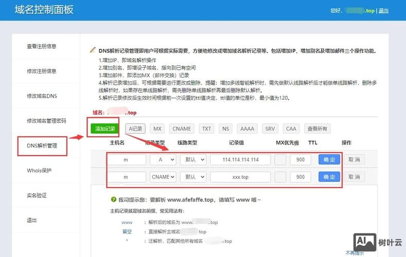 如何让域名显示中文名
