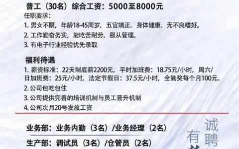 招聘广告词怎么写，招聘广告词怎么写才能吸引人？