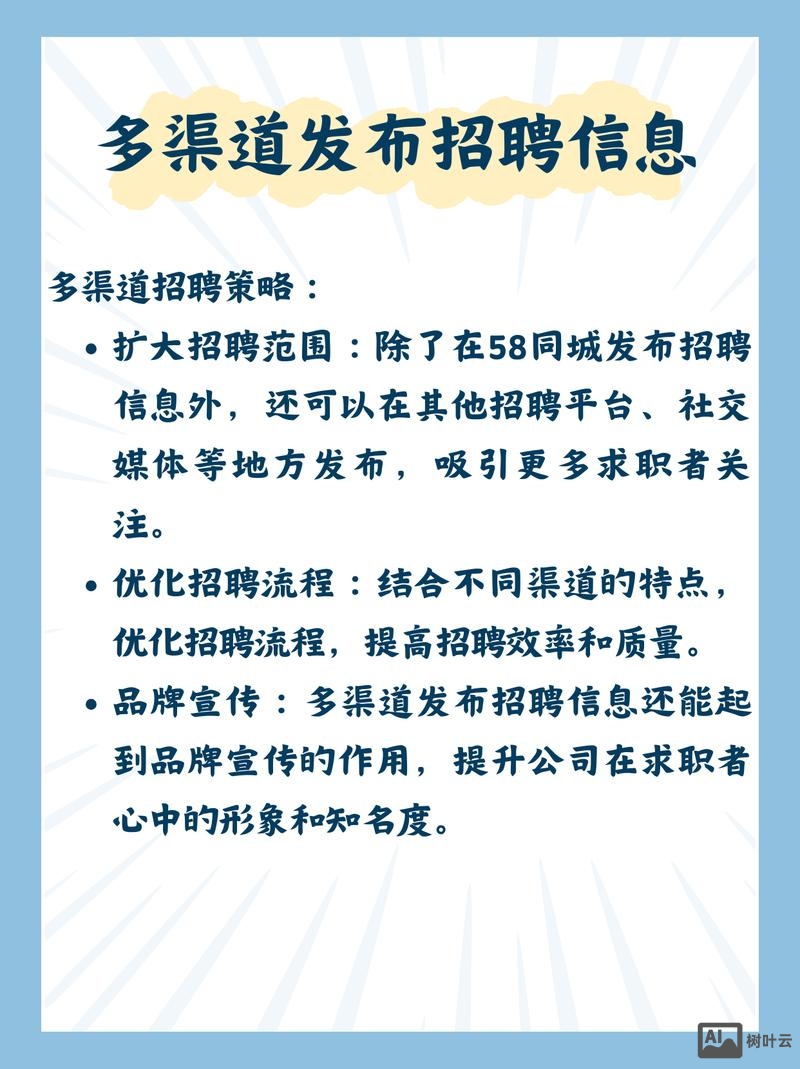 58怎么发个人招聘信息
