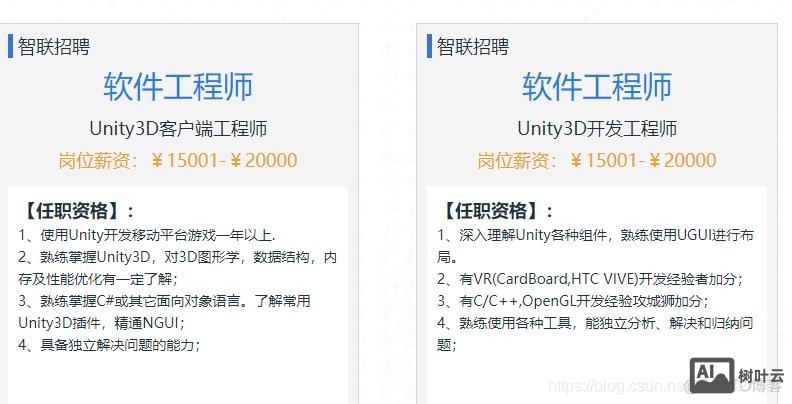 长沙unity招聘