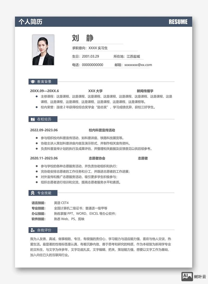 怎么做招聘简历模板