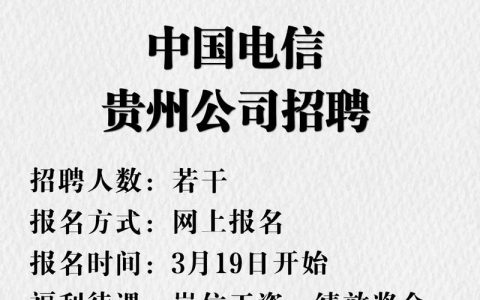 电信招聘待遇怎么样，电信招聘待遇具体是多少？