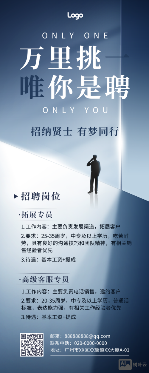 公司招聘海报怎么写