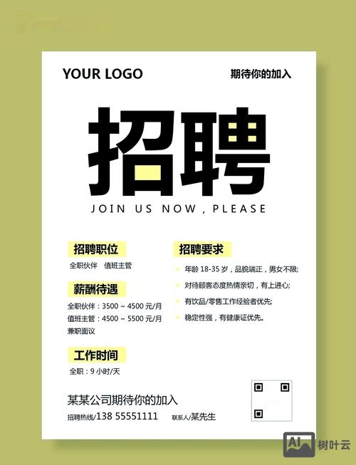 招聘单页模板怎么做