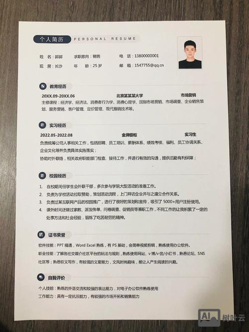 hr招聘简历怎么写