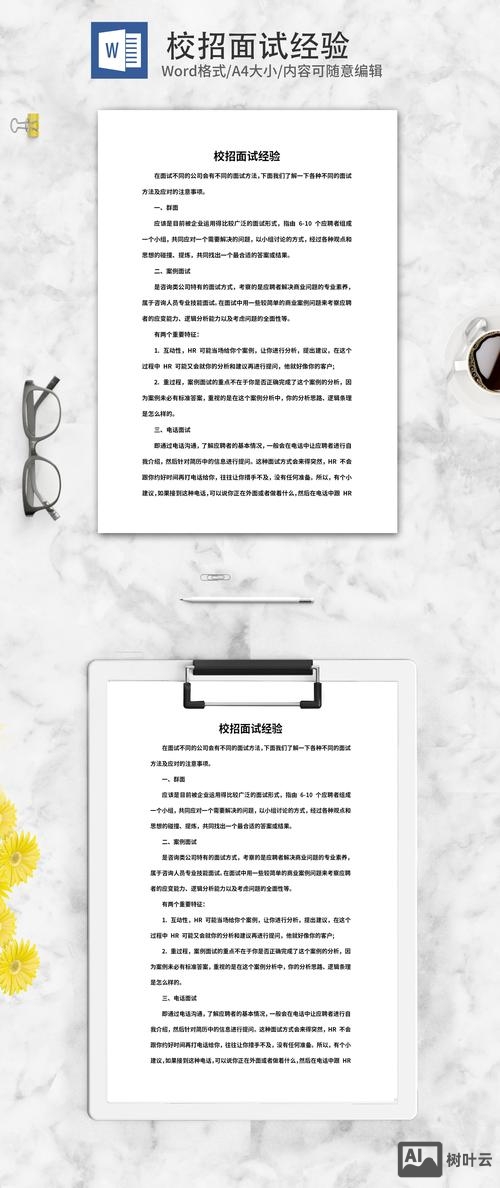 校园招聘会面试说什么