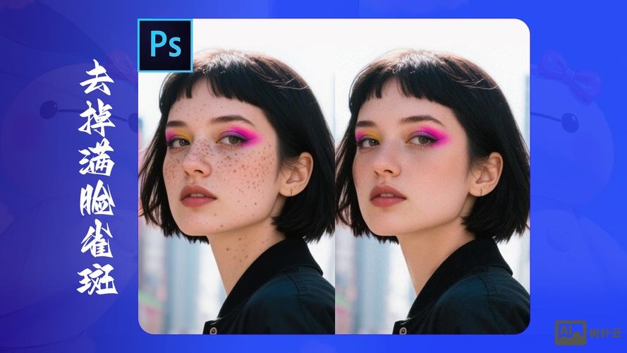 ps脸上光斑如何处理