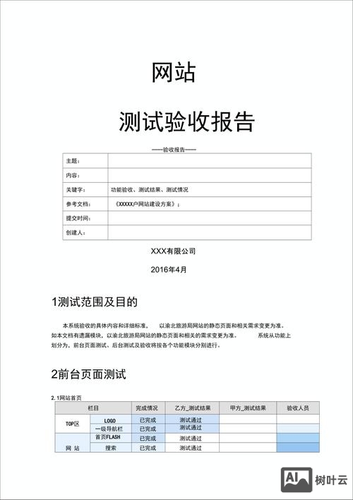 如何写制作网页的报告