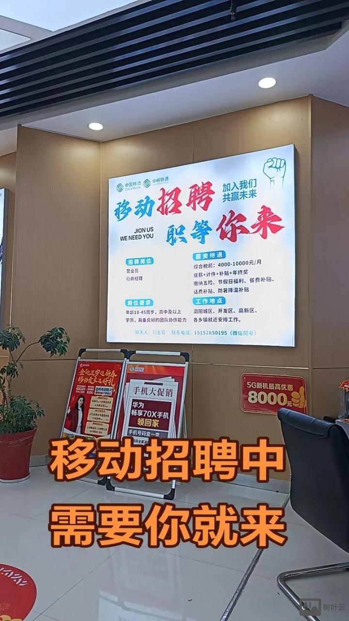 黄岛移动招聘