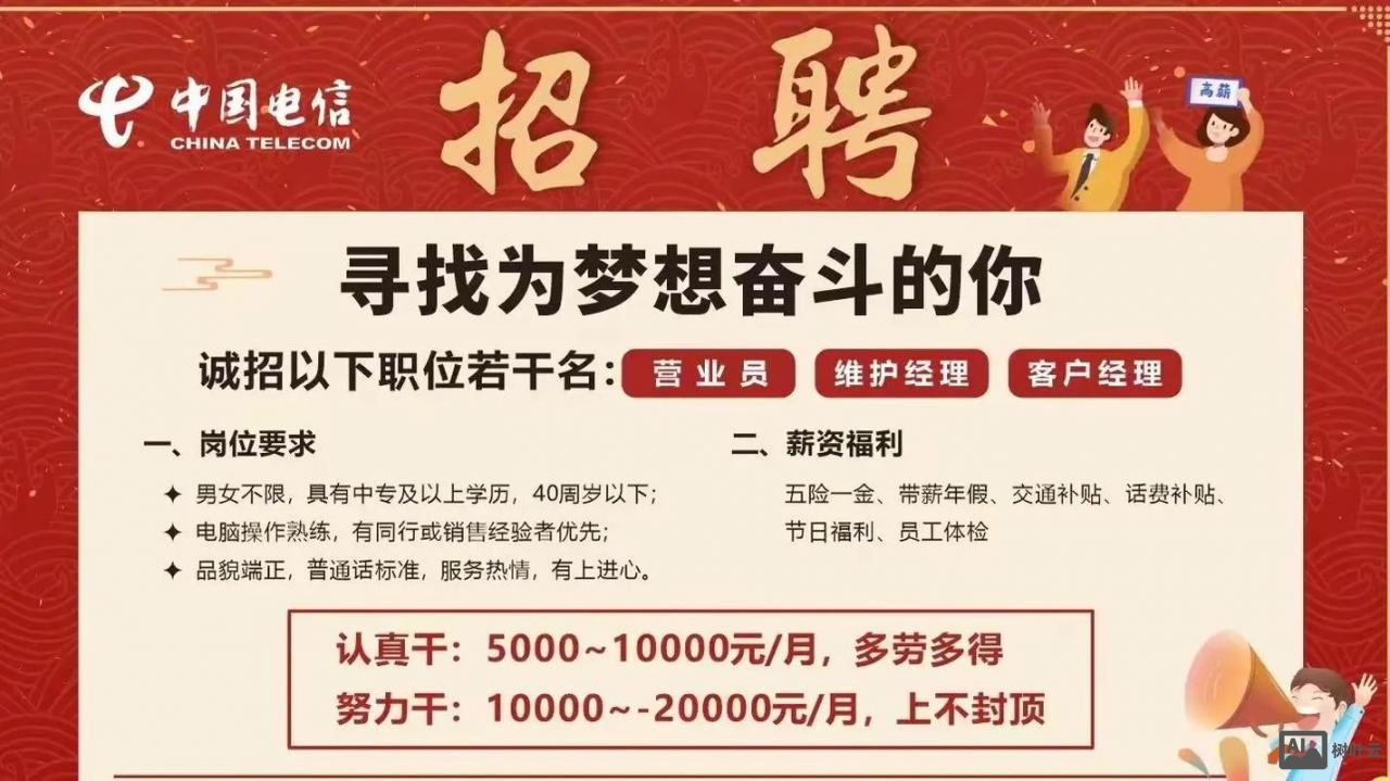 电信招聘待遇怎么样