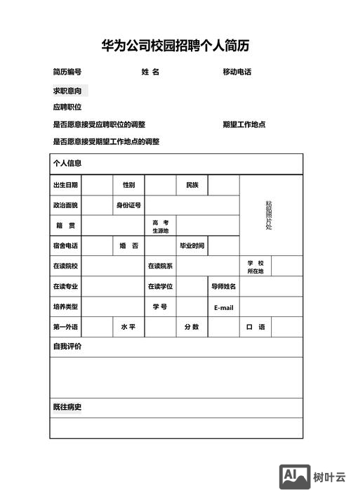 个人招聘简历怎么写