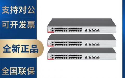 锐捷交换机光口如何开启命令配置？