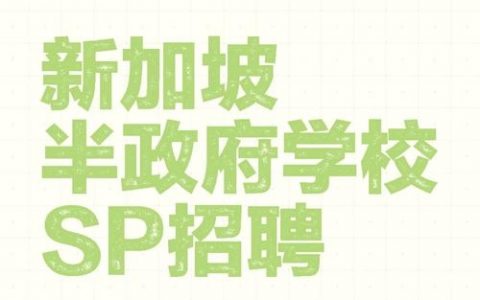 新加坡 browhaus 招聘什么岗位？