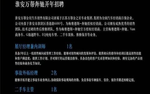 ladycar公司招聘什么岗位？