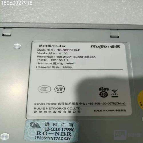 锐捷默认路由命令