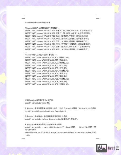 数据库删除数据命令