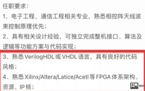 FPGA量化岗招什么技能？