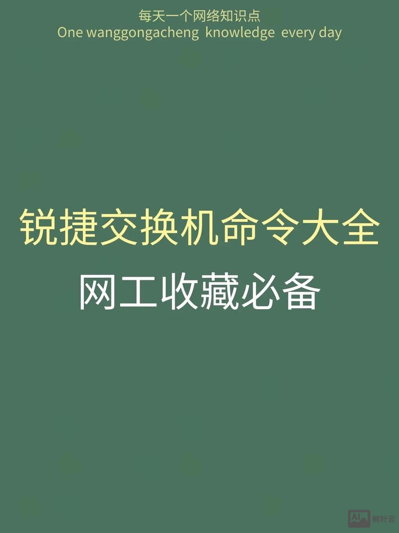 锐捷交换机查询命令