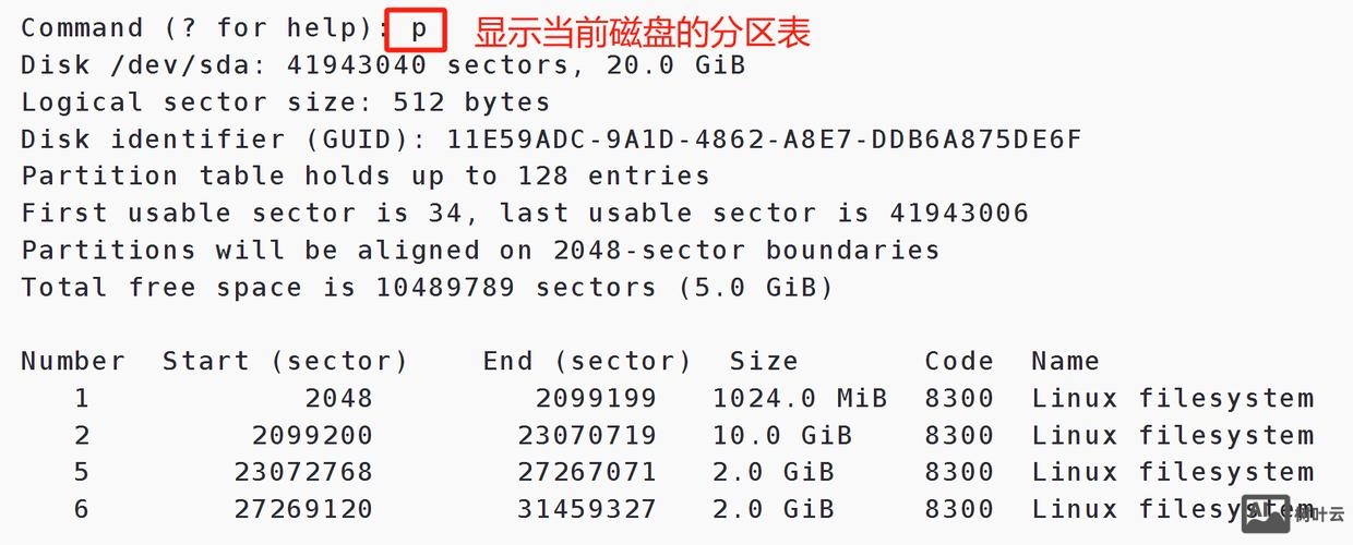 命令行 查看硬盘分区