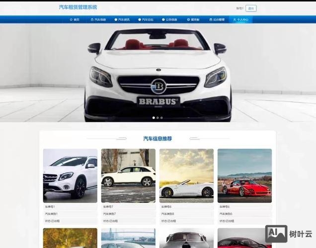 如何开发一个租车网站
