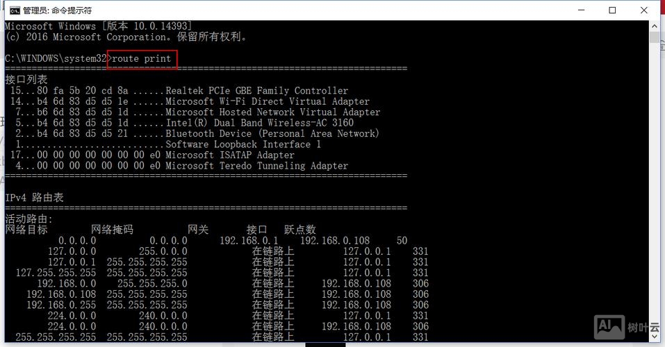 家用路由器 命令行