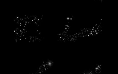 PS如何做出逼真星星发光效果？