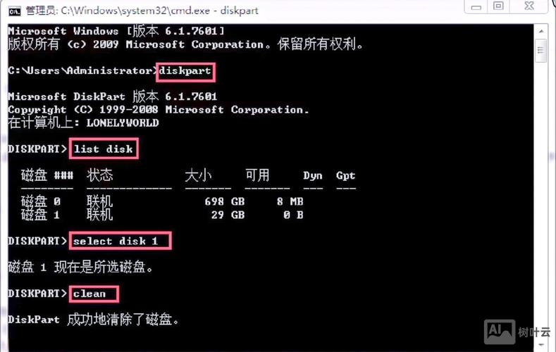把u盘做启动的命令