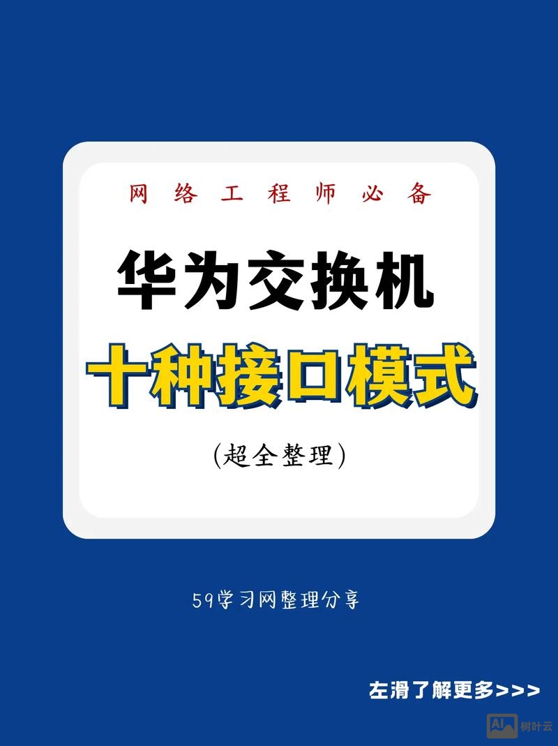 华为交换机端口描述命令