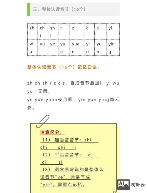 拼写时i和y如何分辨