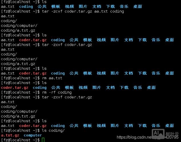 自动压缩文件命令